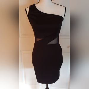 Charlotte Russe Black Mini Dress Size M